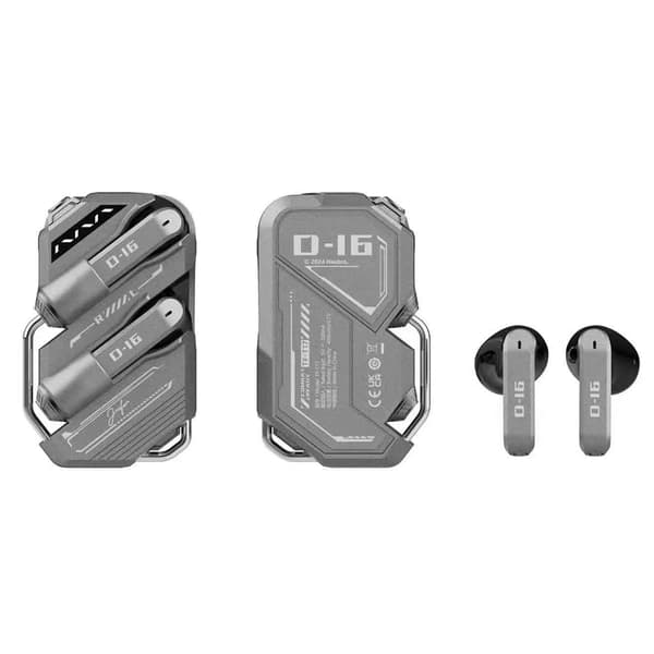 In-ear gaming-øretelefoner – Bluetooth, lav latenstid, støjreduktion, lang batteritid – Grå Grey
