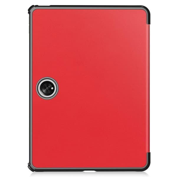 Til OnePlus Pad Tri - fold Stand Wake/Sleep Cover Tabletetui - Rød Red
