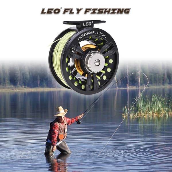 LEO 30m / 100ft Vektfrem Flyfiskesnøre Nylonkjerne Fly Line - WF-6F Green