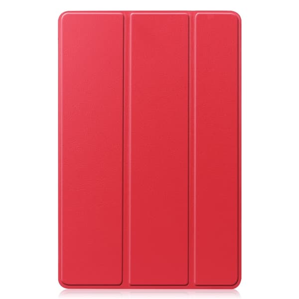 Til Samsung Galaxy Tab S10 Lite / S10 FE / S9 FE Etui med Stander - Rød Red