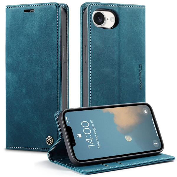 CASEME pungetui til iPhone 17e / 16e Blue