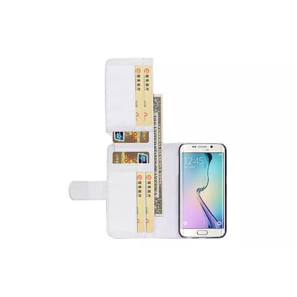 Samsung Galaxy Note 5 Edge Lompakkokotelo with 6 kortplatser Black