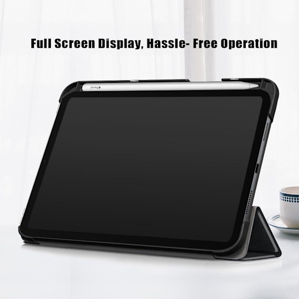 iPad mini 6 (2021) / (2024) Tabletetui Cover Wake/Sleep - Sort Black