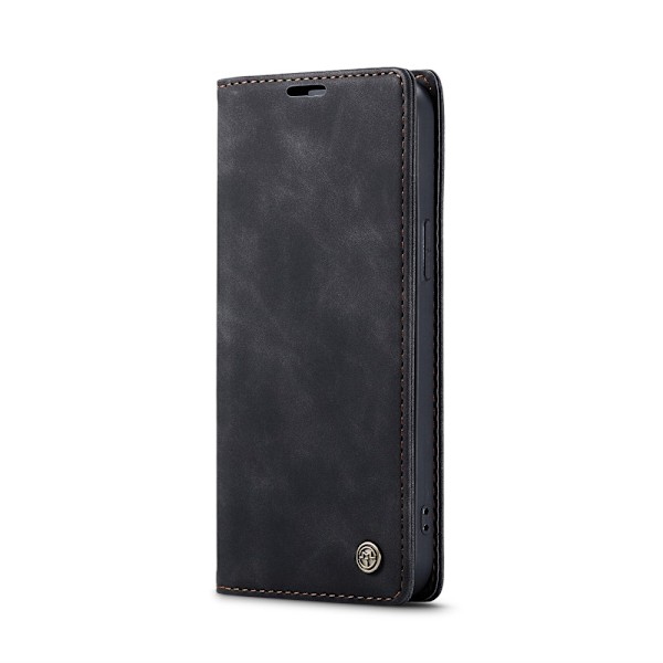 CASEME Retro lompakkokotelo iPhone 16 Pro Max Black