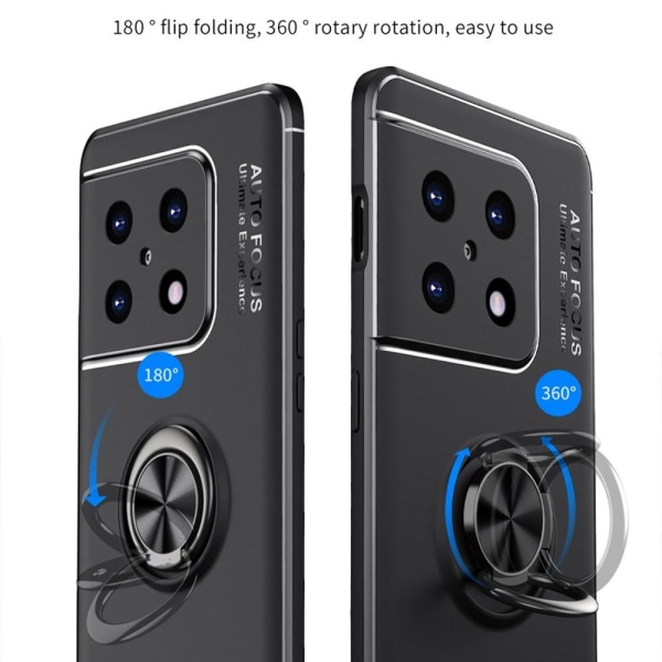 OnePlus 10 Pro 5G sormirengastuki (sisäänrakennettu metallilevy) Black