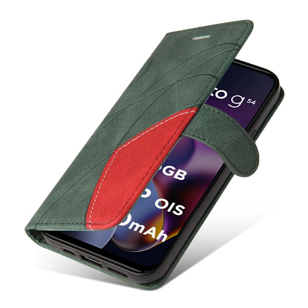 For Motorola Moto G54 KT Series-1 To-fargets Green