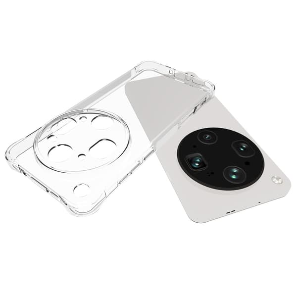 WANLONFENG För Oppo Find X9 Ultra 5G Mobilskal Transparent