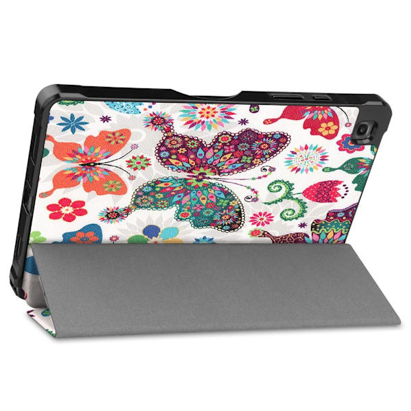 Trifoldet stativetui til Samsung Galaxy Tab A7 10.4" - Sommerfugl Multicolor