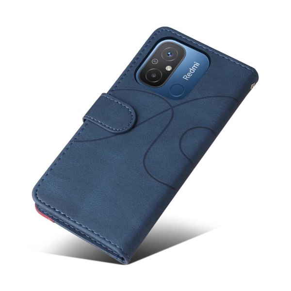 Til Xiaomi Redmi 12C KT-serie-1 dobbeltfarve Blue