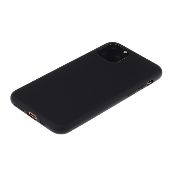 Slank TPU-telefonveske for iPhone 15 Pro - Sort Black