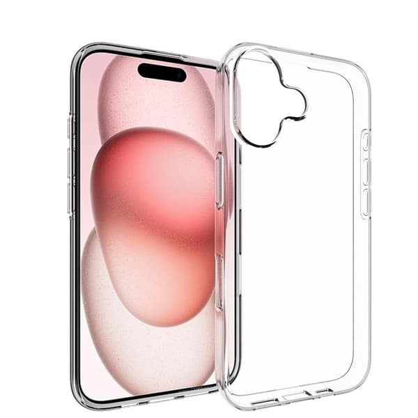 Cover Shell til iPhone 17 Stødabsorberende Forstærkede hjørner TPU Transparent