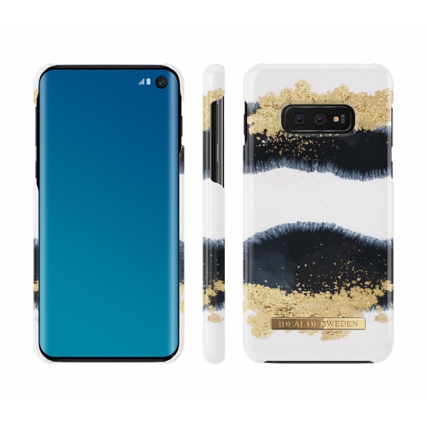 iDeal Of Sweden Samsung Galaxy S10E case - kiiltävä lakritsi Black