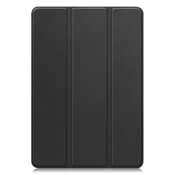 Til Lenovo Idea Tab Pro Case Tri-Fold Stand Cover med Pen Holder - Sort Black