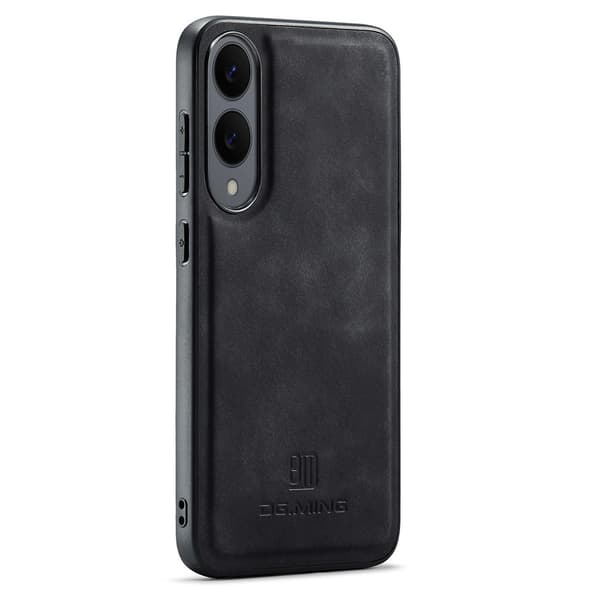 DG.MING For Samsung Galaxy S25 Edge Deksel hybridtelefondeksel Black