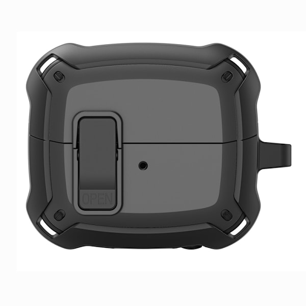 DUX DUCIS Samsung Galaxy Buds3 Pro Buds3 -kotelolle koukulla - musta Black