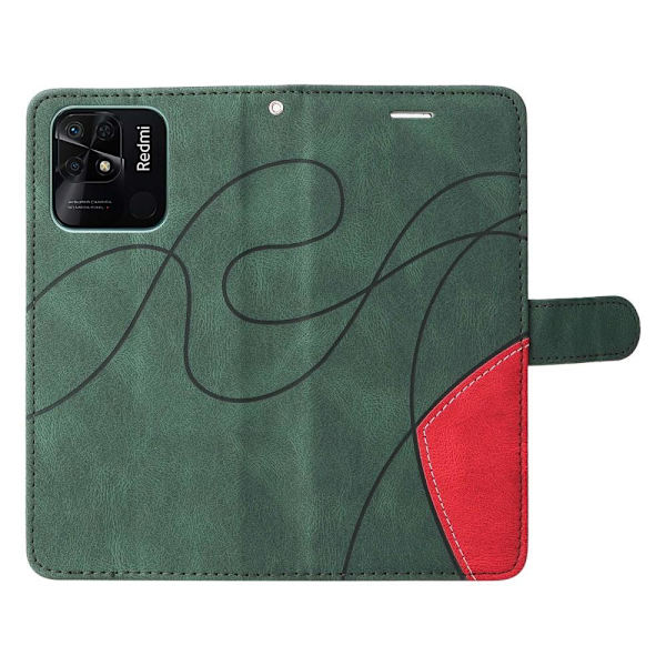 Til Xiaomi Redmi 10C KT-serie-1 dobbeltfarve Green