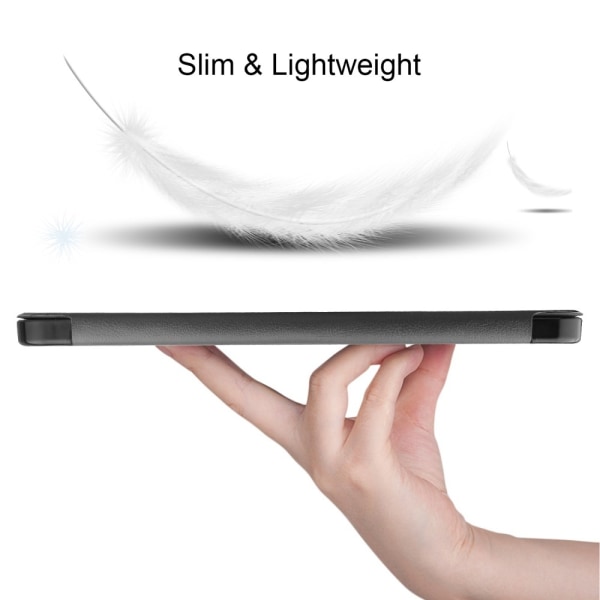 Till iPad Air 11 (2024) Slim fit tri-fold fodral Pennfack - Grå grå
