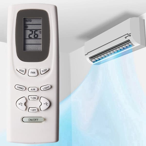 Fjärrkontroll Ersättning för Y512F2 för Gree Air Conditioner Vit