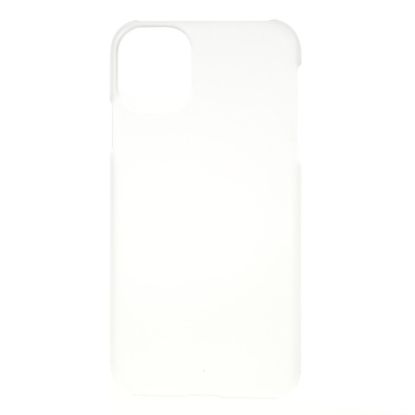 Rubberized PC Back Case for iPhone 11 - Transparent Transparent
