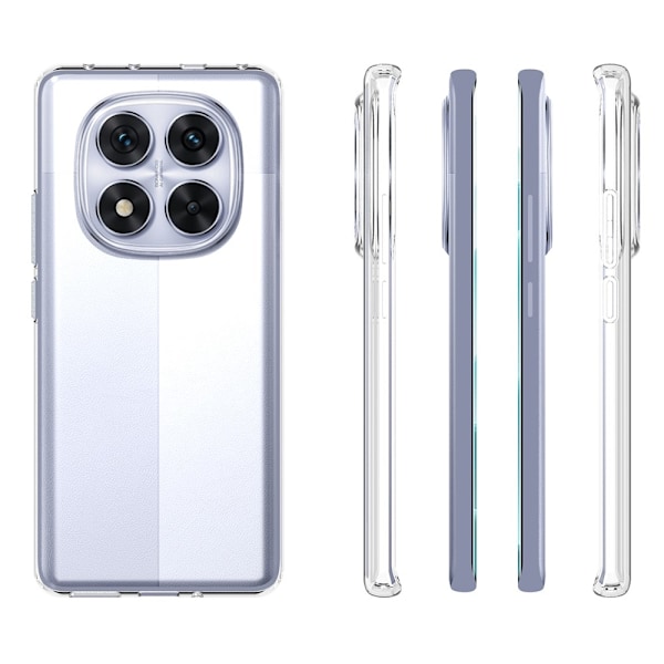 Til Xiaomi Redmi Note 14 Pro 5G Case TPU Cover Bagside Transparent