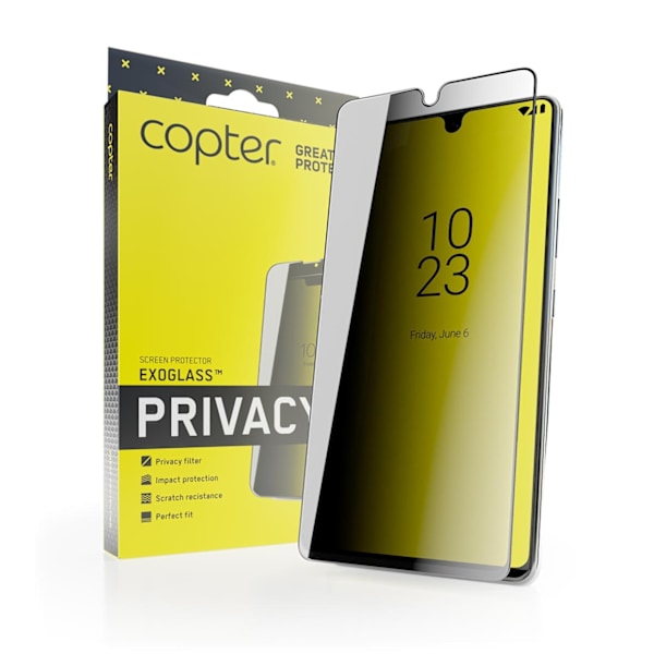 Copter Exoglass Privacy til iPhone 16 Pro Transparent