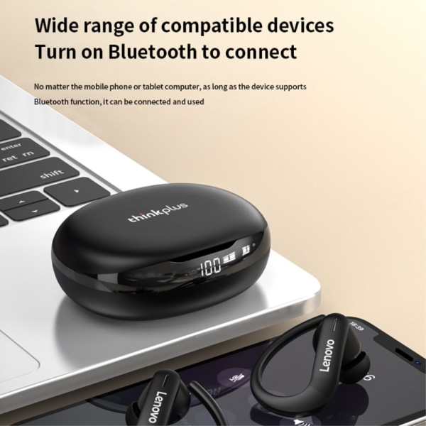 LENOVO Thinkplus T50 LivePods Bluetooth Headsets TWS Earphones Svart