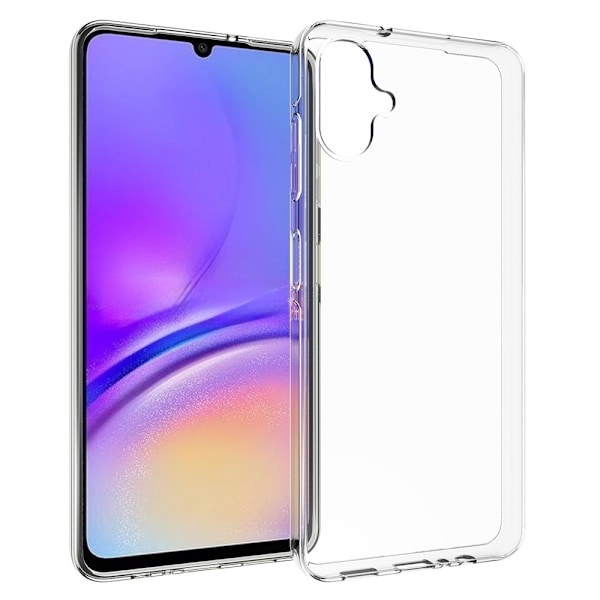 Til Samsung Galaxy A06 Case TPU Cover Bagside Transparent