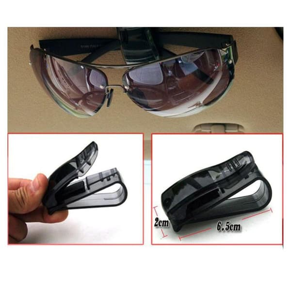 Holder for solbriller/briller i bilen Black