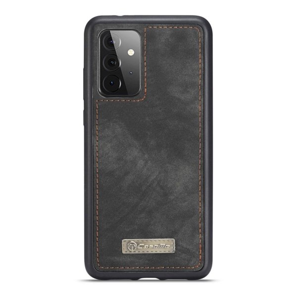 CASEME Samsung Galaxy A72 Retro Lær Lommebok-deksel - Grå Grey