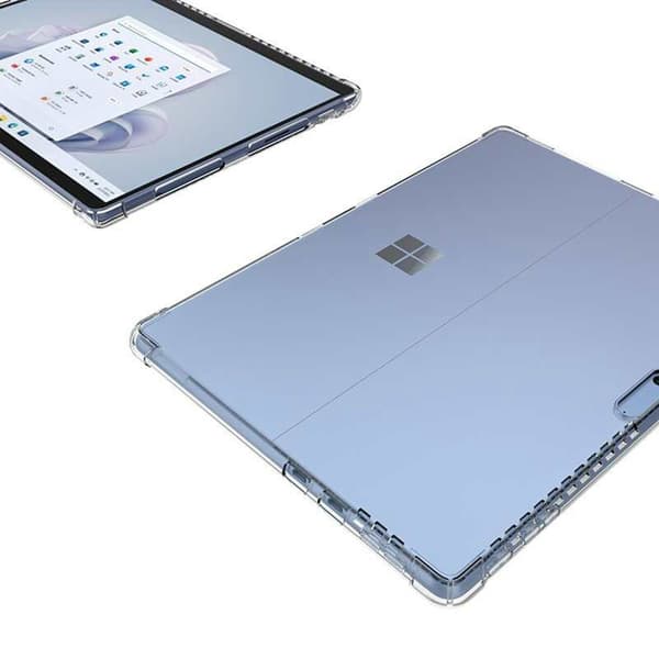 Gennemsigtigt cover til Microsoft Surface Pro 7 6 5 4 stødsikkert TPU-cover Transparent