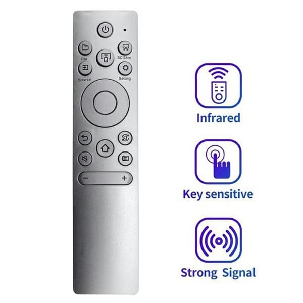 Fjärrkontroll Ersättning ERF5J60BL För Hisense TV grå