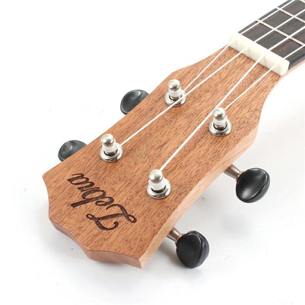 Sapele Ukulele 4-strenget musikinstrument Brown