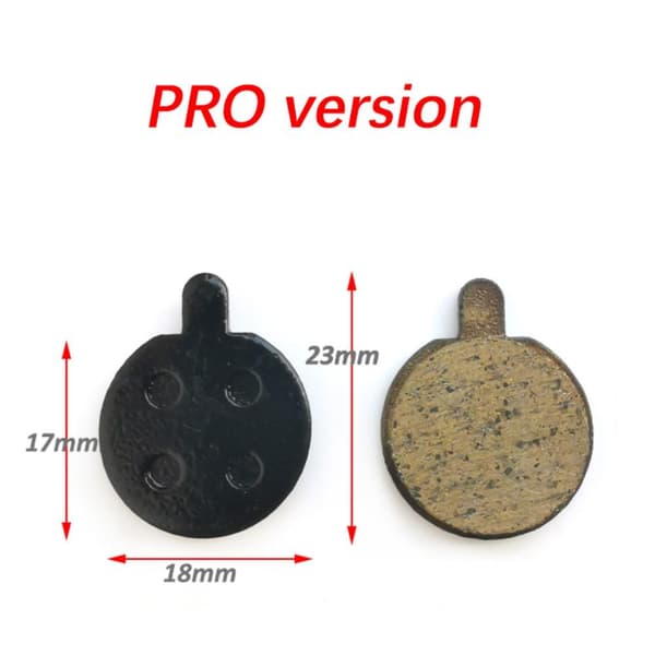 Bremseklosser 1 par til Xiaomi Mijia M365 Pro/Pro 2/Essential 1S Black
