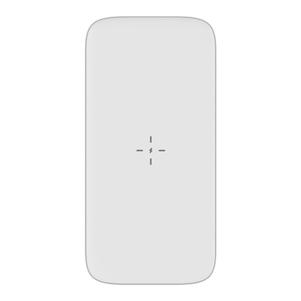 15W trådløs oplader 10000mAh Power Bank PD 20W QC 22.5W bærbar White