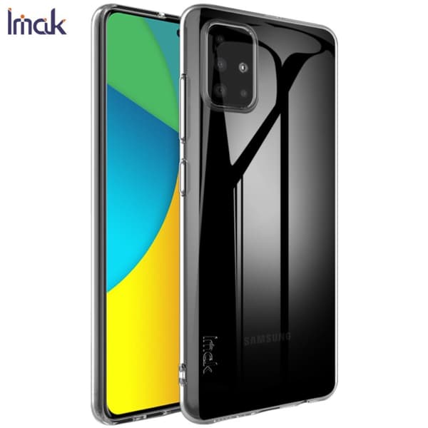 IMAK UX - 5 - serien TPU - deksel til Samsung Galaxy A51 Transparent