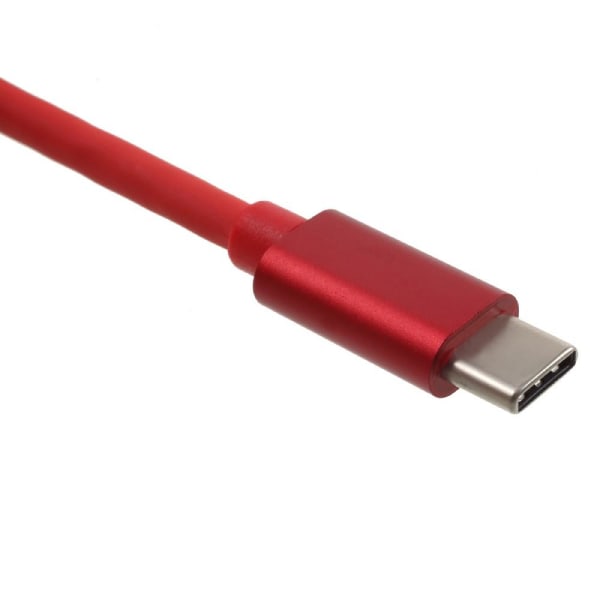 USB-C til HDMI-adapter 4K højhastighedsadapter Red