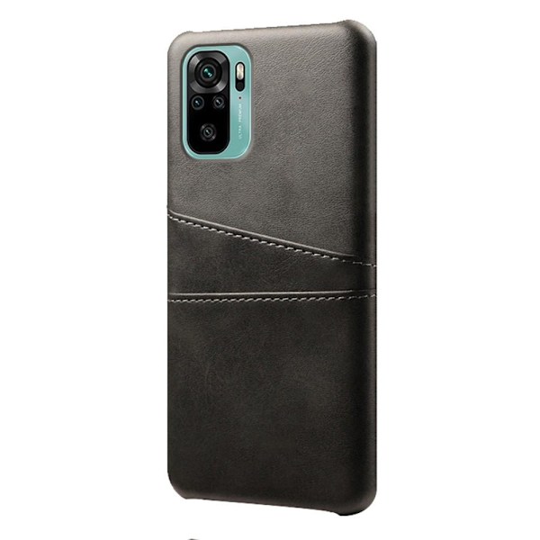 KSQ Case with Card Slot for Xiaomi Redmi Note 10 4G/Redmi Note 10S Black