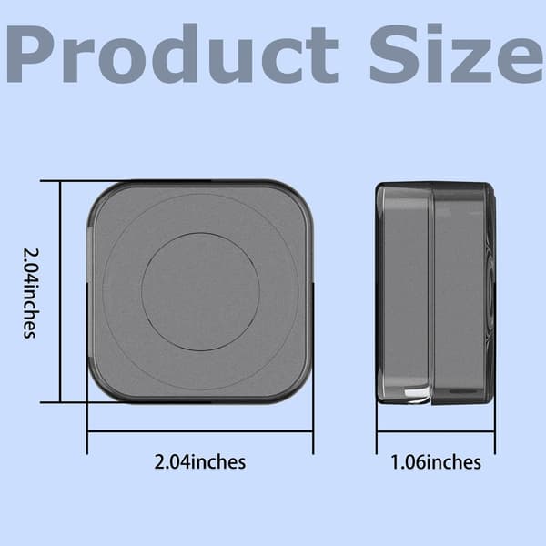 Suojakuori Samsung Galaxy Ring -latauskotelolle TPU Transparent