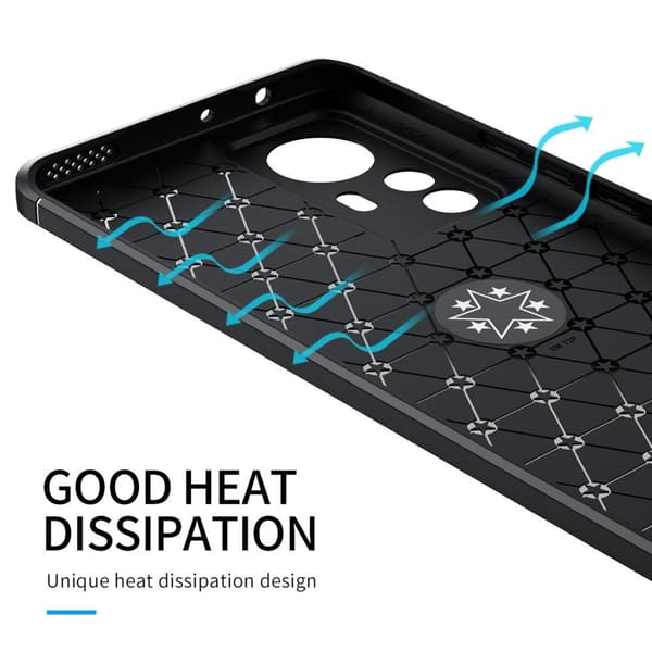 Xiaomi 12 Pro - deksel med fingerring og innebygd plate Black