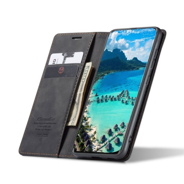 CASEME Retro lompakkokotelo Xiaomi Mi 11 - musta Black