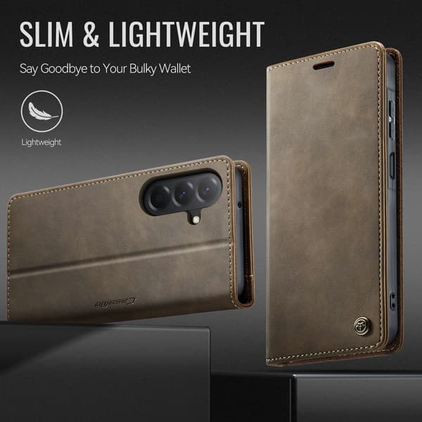 Samsung Galaxy A37 5G CASEME Lompakkokoteloon Brown