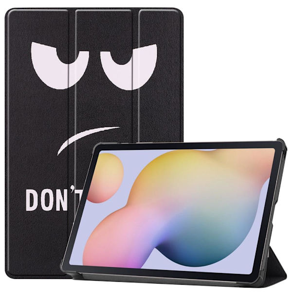 Slim Fit Cover Fodral Till Samsung Galaxy Tab S7 / S8 - Don't Touch multifärg