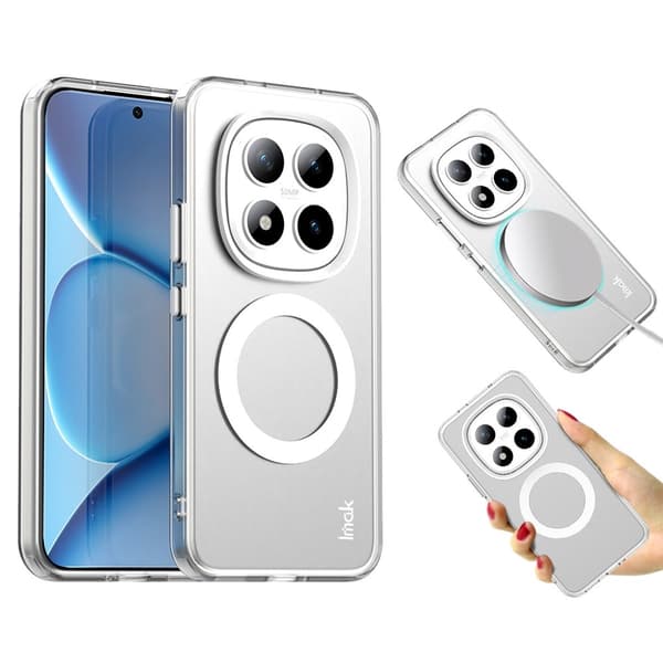 Till Xiaomi Poco M8 Pro 5G / Redmi Note 15 Pro+ 5G / Poco M8 Pro 5G Magnetiskt Mobilskal Vit