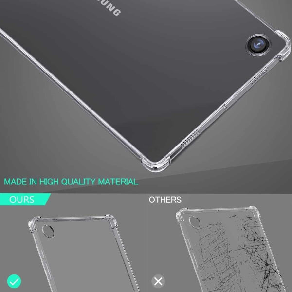 Samsung Galaxy Tab A9 TPU Skal - Transparent Transparent