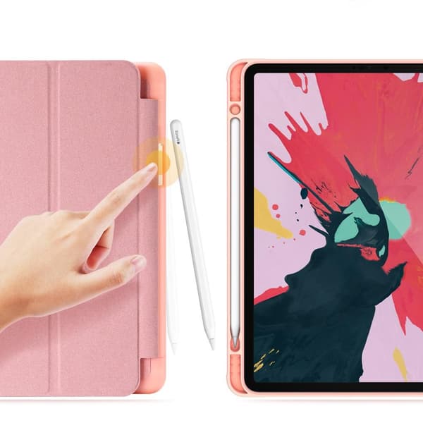 DUX DUCIS Domo iPad Pro 11 (2020)/(2018) Deksel Trefoldelig - Rosa Pink