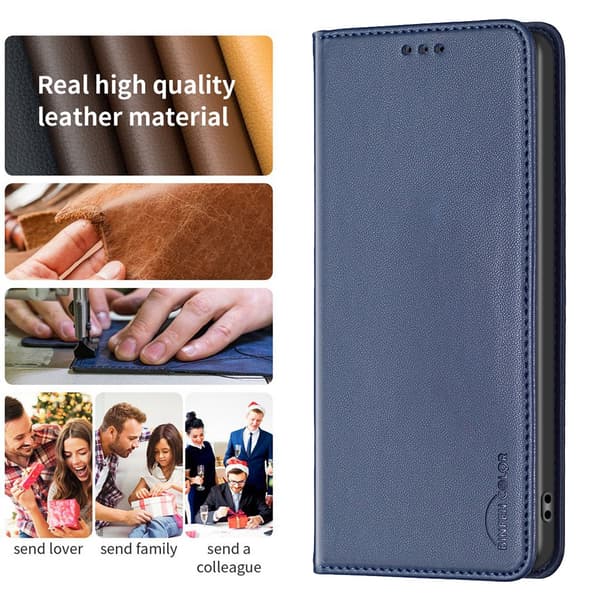 BINFEN COLOR Mobildeksel med Stativ til Google Pixel 11 Pro XL Blue