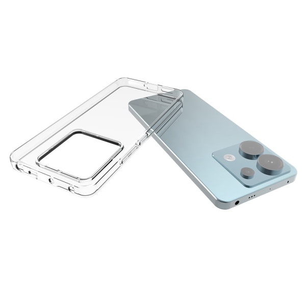 Til Xiaomi Redmi Note 13 Pro Case TPU Cover Bagside Transparent