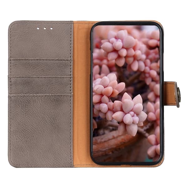 KHAZNEH Motorola Moto G54 Plånboksfodral - Khaki Khaki