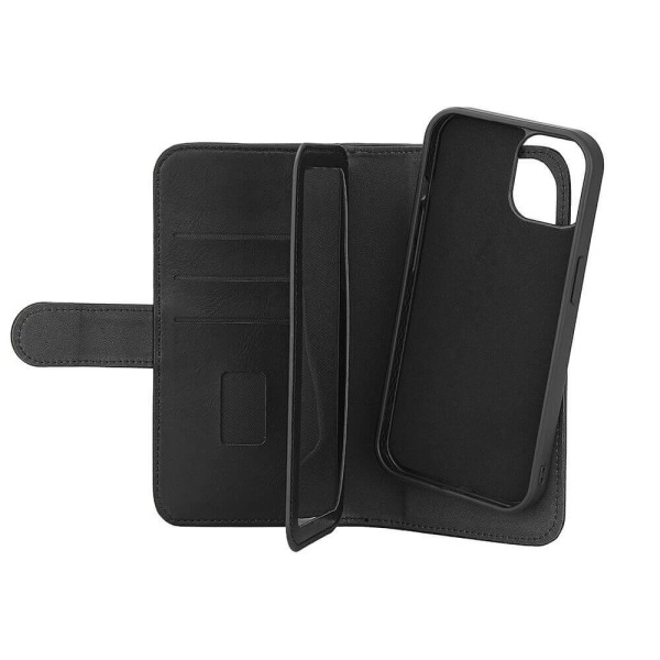 Gear Mobilveske 2-i-1 7 Kortlommer MagSeries Svart for iPhone 15 Black