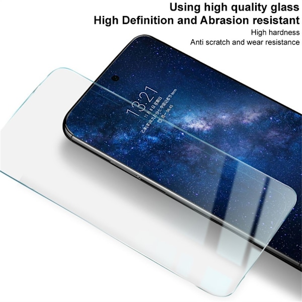 IMAK H Series till OnePlus 13R Härdat glas skärmskydd Transparent